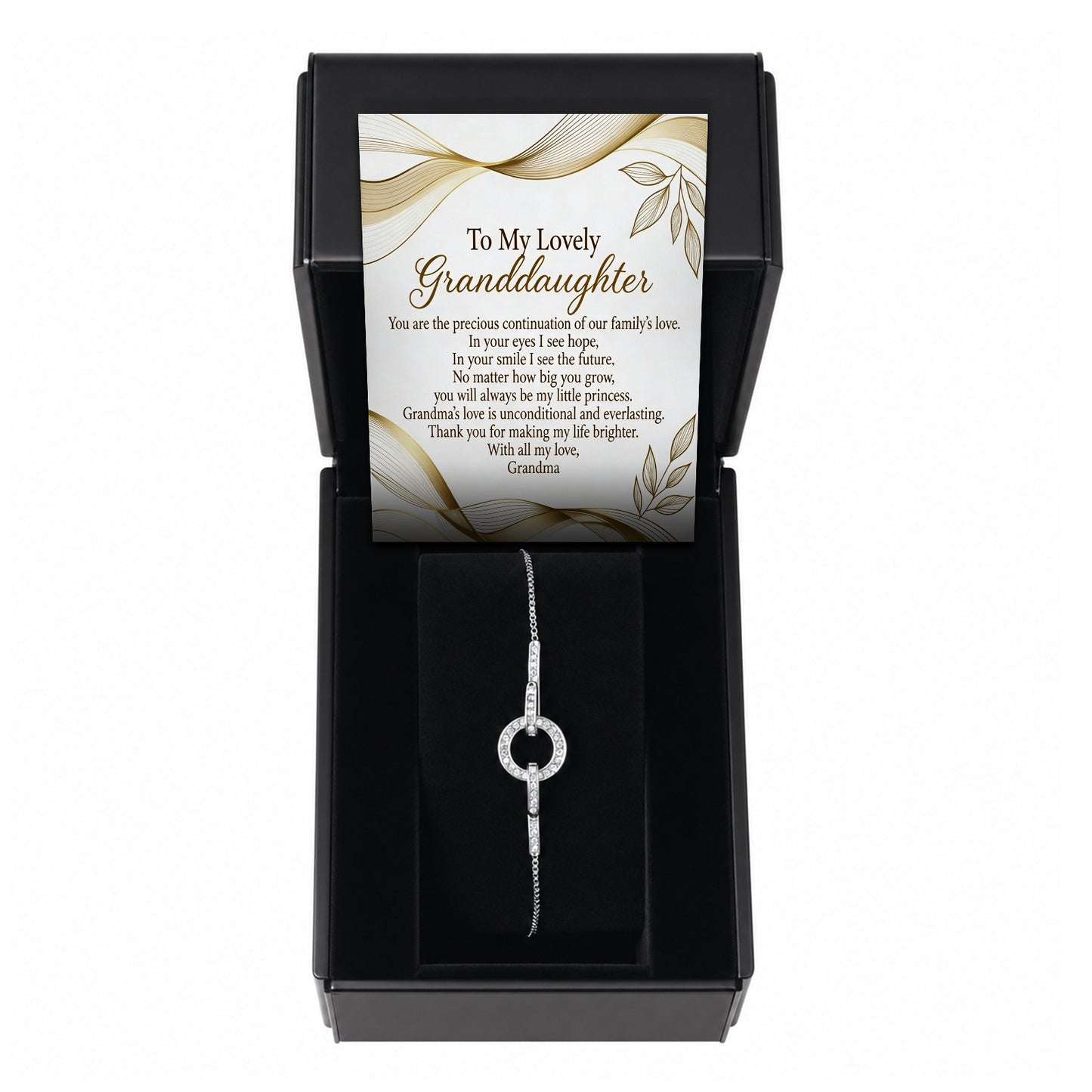 To My Lovely Granddaughter - Love Grandma - Beautiful Gift Set - A84085