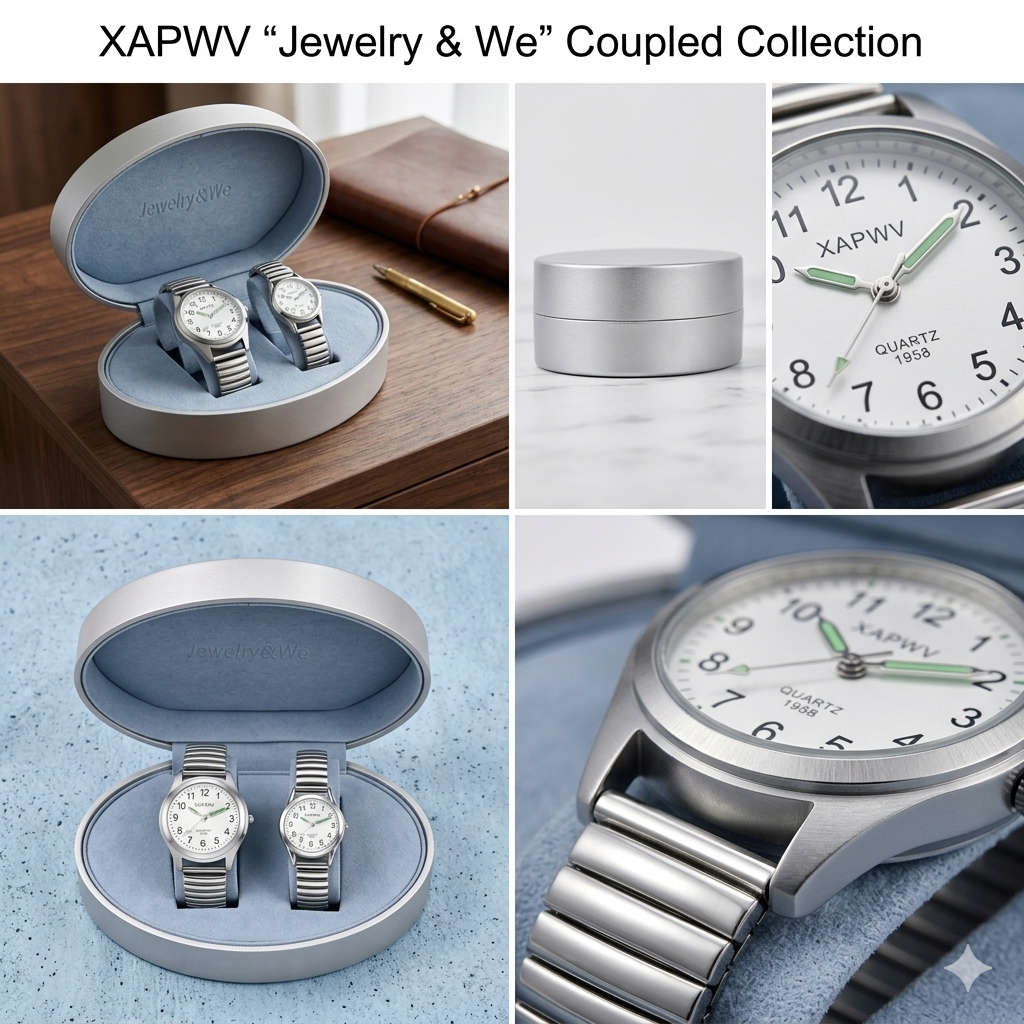 To My Dearest Grandparents-Easy Read Senior Watch Stretch Band Quartz Watch for Elderly Men & Women-A51372