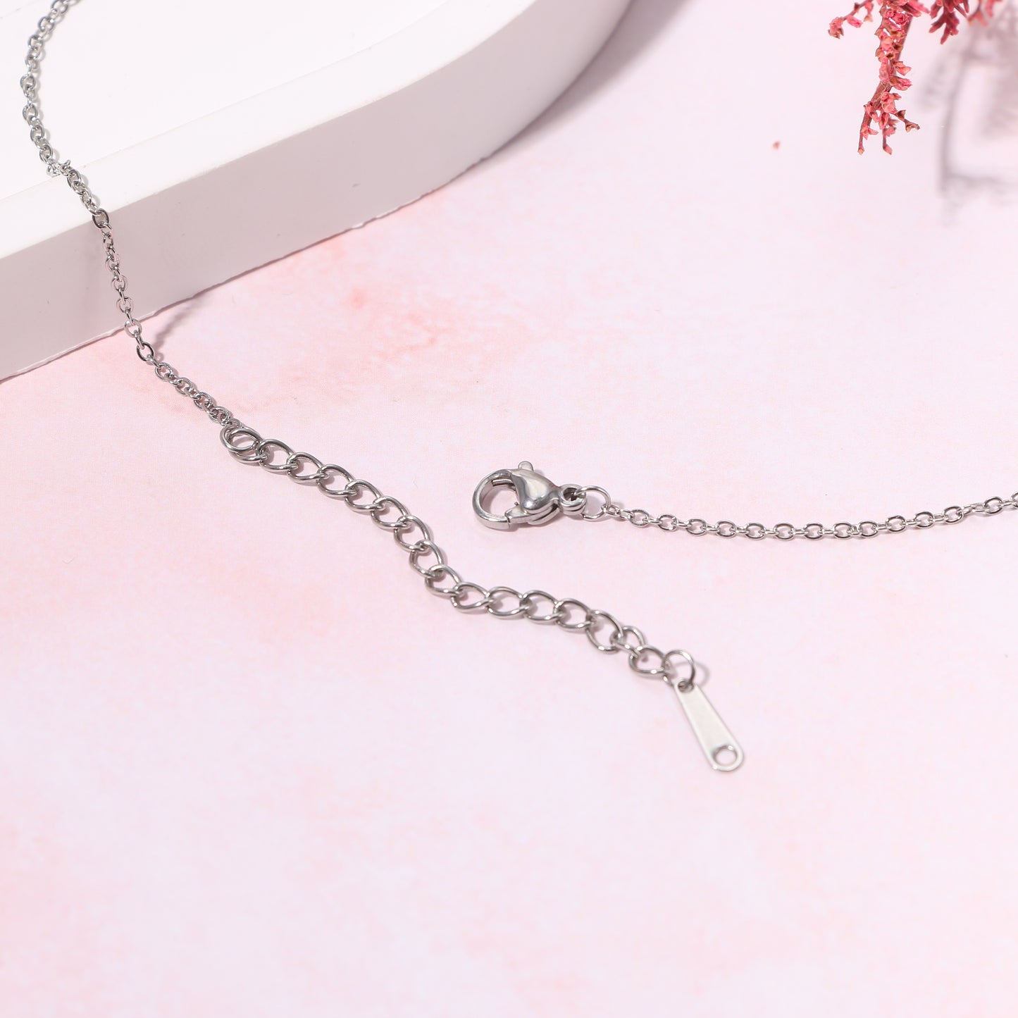 To My Wife-Four Leaf Clover Heart-shaped Necklace Eternal Love Gift Set-A84087